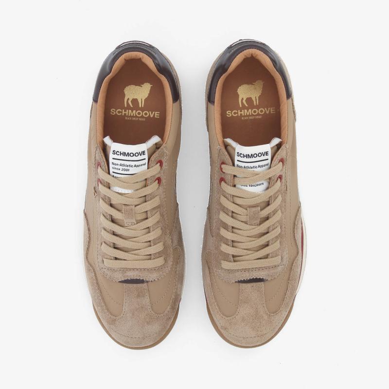 CAMDEN SNEAKER M - NYLON/SUEDE/SDE - MARRON